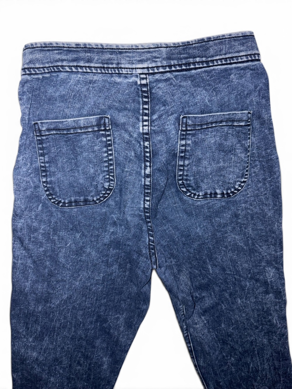 American Apparel Washed Blue High-Rise Jeans - Picture 5 of 5